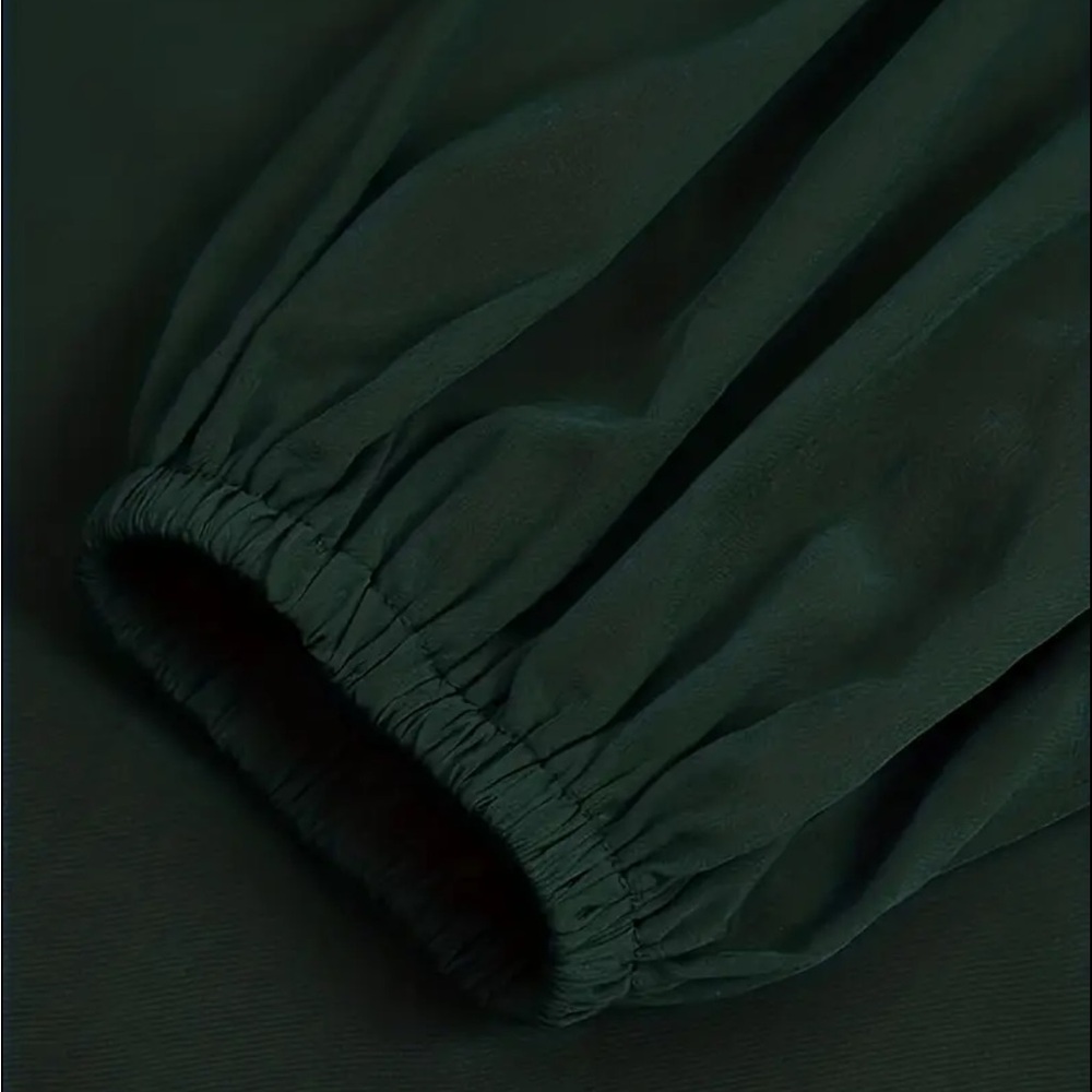 COPY - Elegant Green Maxi Dress - Picture 6 of 7